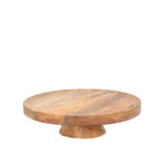 Padėklas ant kojos (mango, 25 cm)
