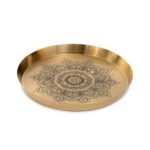 Metalinis padėklas „Mandala” (31 cm)