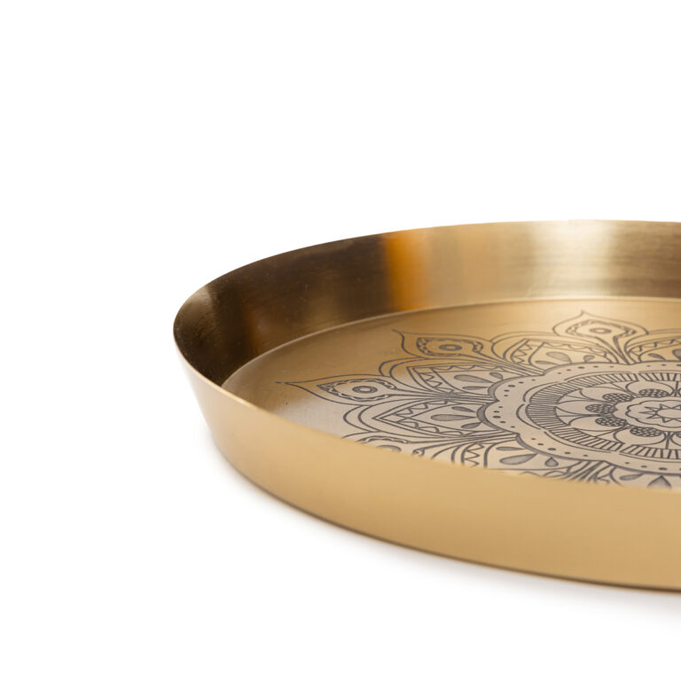 Metalinis padėklas „Mandala” (31 cm)
