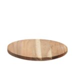 Padėklas ant besisukančio stovelio (akacija, 33 cm)