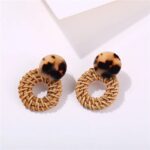 Pinti auskarai „Leopardas”