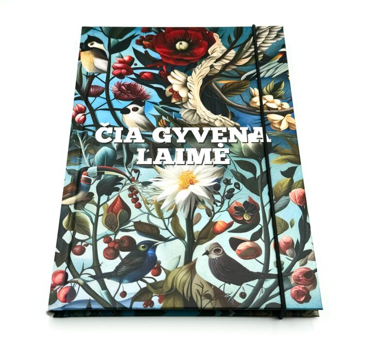 Užrašinė „Čia gyvena laimė”